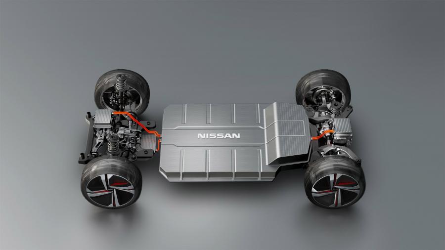 Схема Nissan IMx Kuro Concept 2018 года  (фото 19 из 22)
